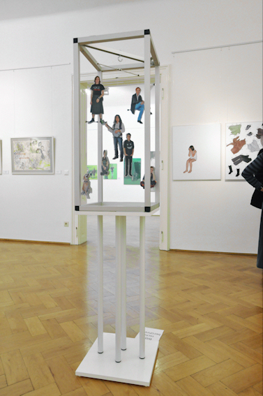 Ausstellungsansicht Galerie grenzART, Hollabrunn,