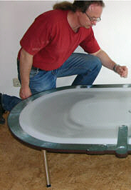 Michael Sardelic im Atelier Michael Sardelic im Atelier